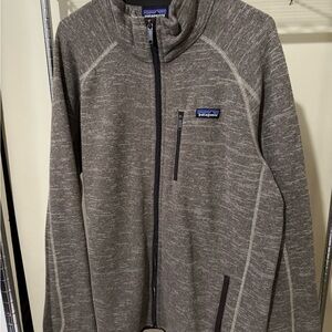 Patagonia Tan Fleece Jacket